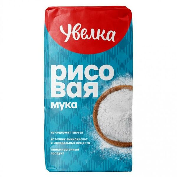 Мука рисовая Увелка 500г