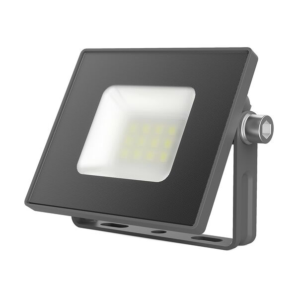 Прожектор Gauss Basic, LED, 10 Вт, 820 Лм, 6500K, 200-240 В, IP65, графитовый