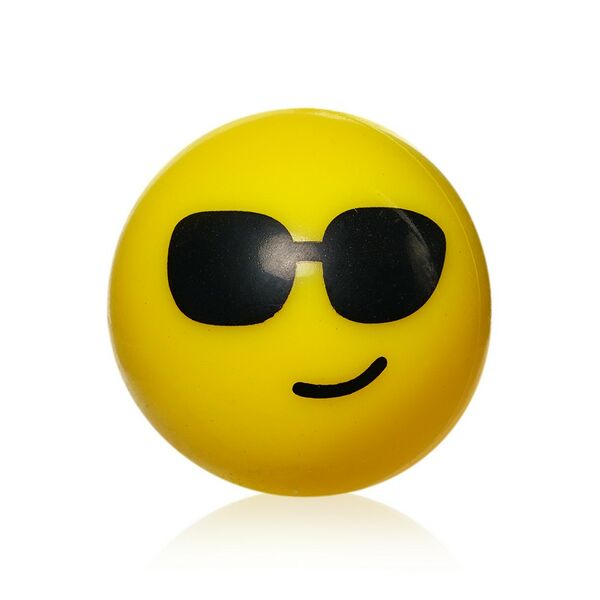 Светящийся мячик-прыгун 1 Toy Смайлик 5,5см