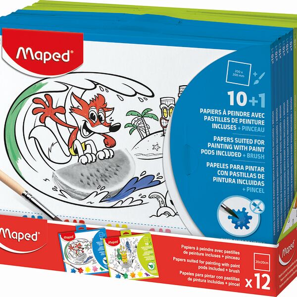 Набор для творчества Рисуем красками 831225