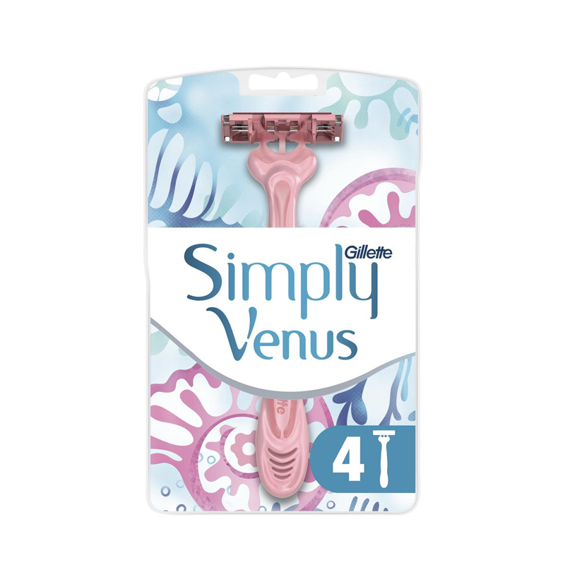 

Одноразовый станок для бритья Gillette Venus Simply 3 лезвия 4 шт