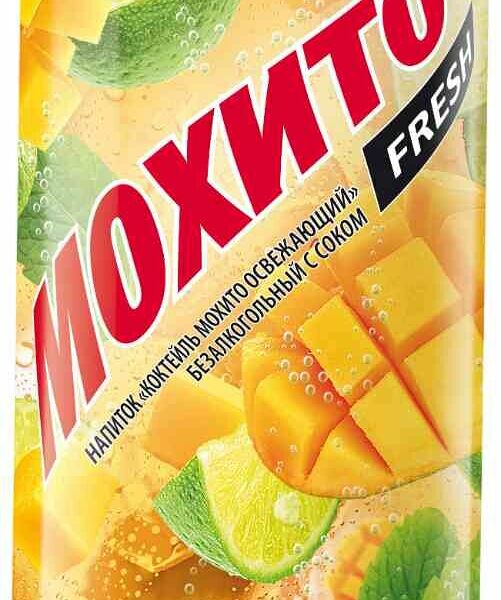 Напиток Мохито Fresh освежающий манго безалкогольный