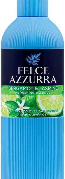 Гель для ванны и душа Felce Azzurra Аромат свежести Бергамот и Жасмин 650мл
