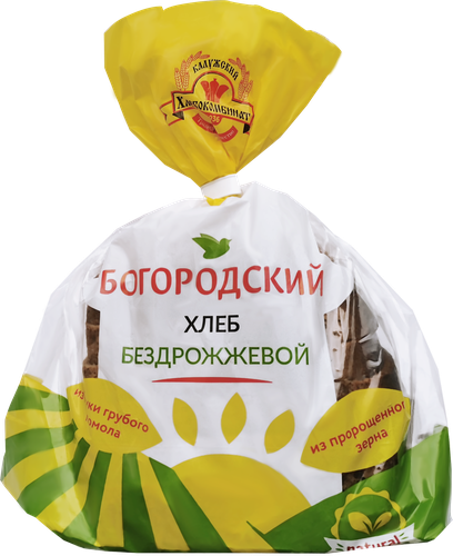 

Хлеб формовой ХК Калужский Богородский бездрожжевой