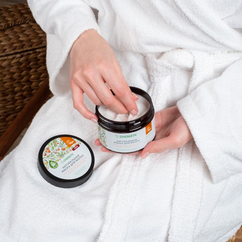 

Маска для волос Synergetic Максимальное питание и восстановление 300 мл