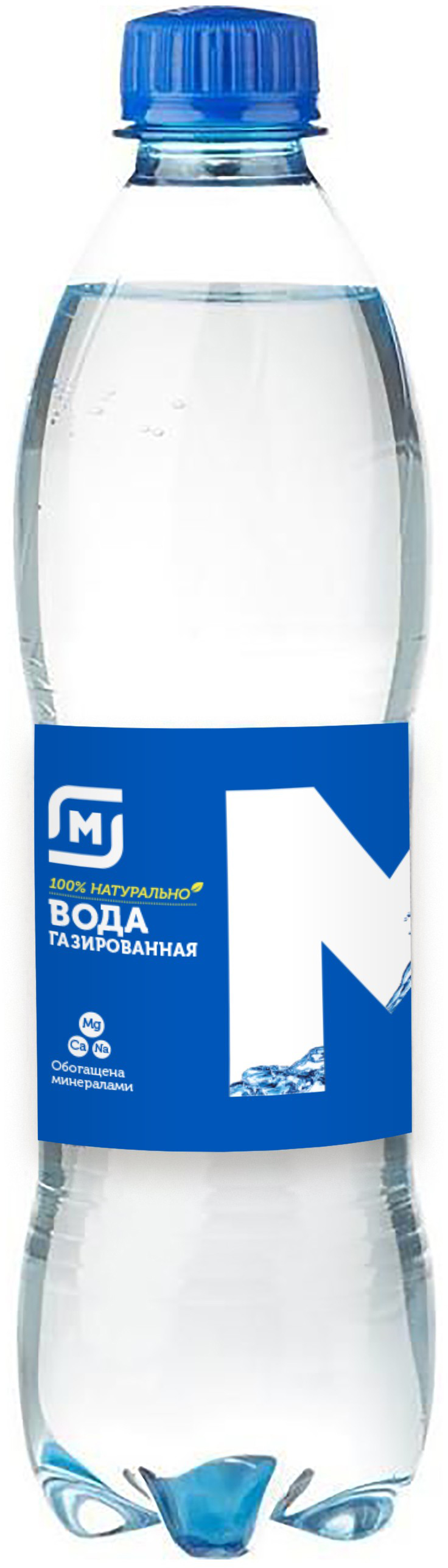 

Вода Магнит питьевая газированная