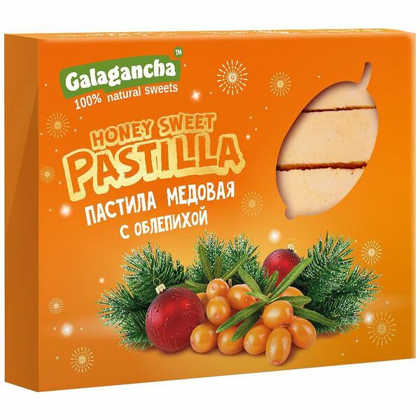 Пастила медовая Galagancha с облепихой