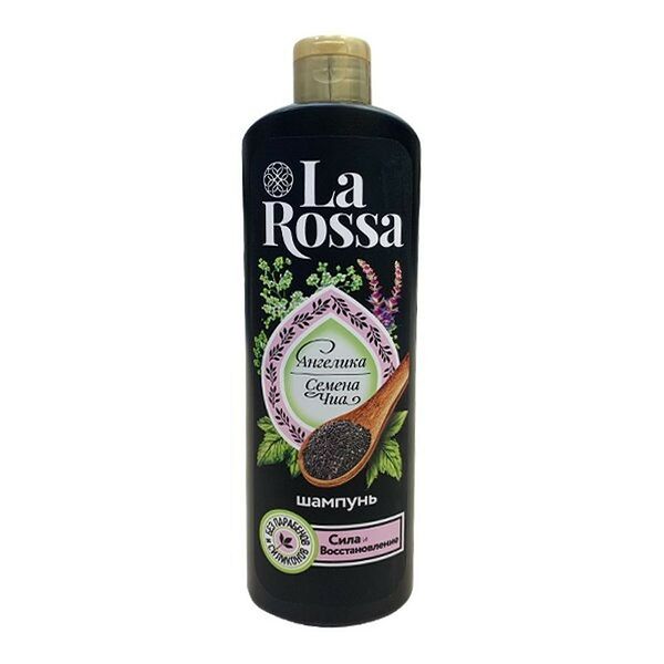 Шампунь для поврежденных волос La Rossa Ангелика и семена Чиа, восстанавливающий, 500 мл