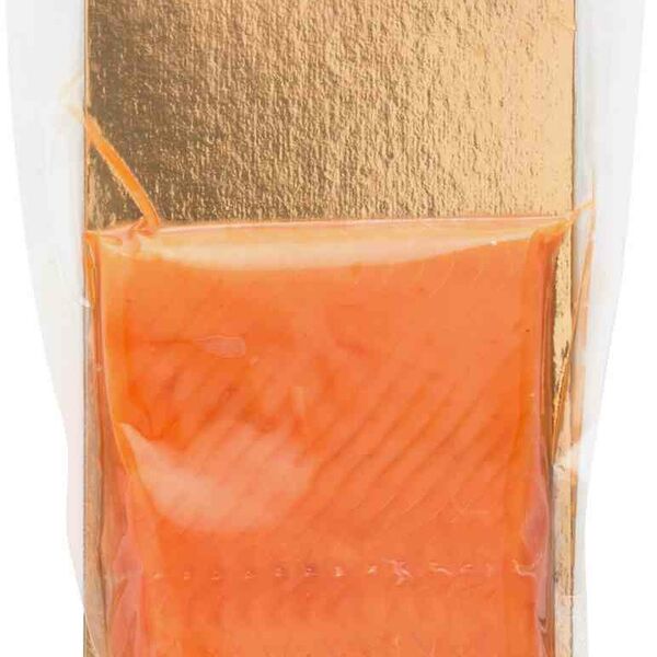 Кижуч слабосолёный, филе в вакуумной упаковке