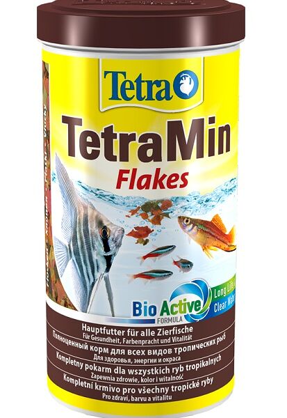 Min корм Tetra для рыб в хлопьях
