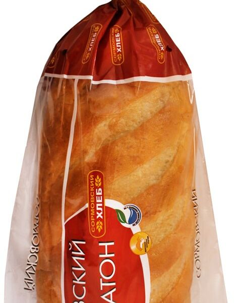 Батон Сормовский Хлеб Сормовский высшего сорта 400 г