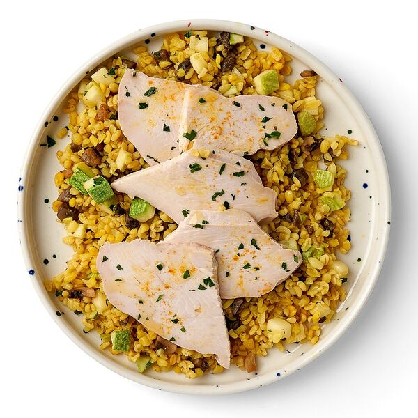 Индейка су-вид с булгуром и овощами, Азбука Life