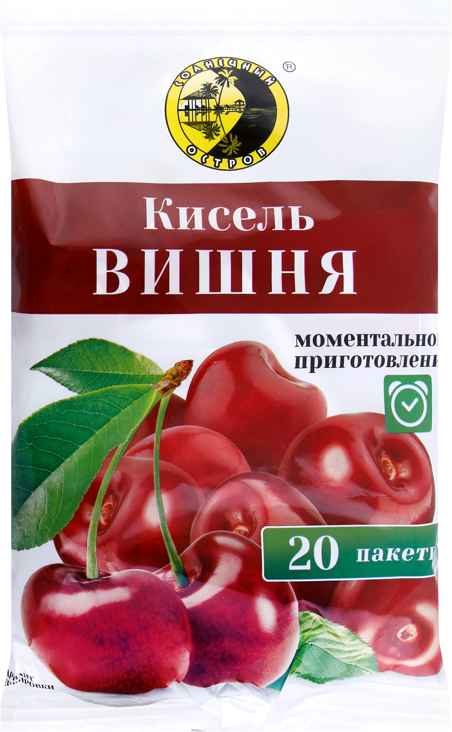 

Кисель быстрорастворимый Солнечный остров Вишня 600 г
