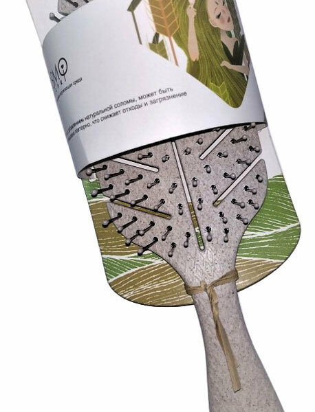 Расческа для волос KosmoShtuchki Био лепестковая 1 шт.