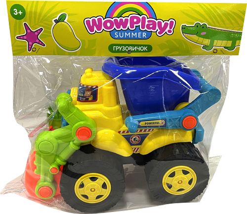 Грузовичок пластиковый с инерционным механизмом, 31х16х29 см