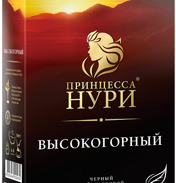 Чай черный Принцесса Нури Высокогорный, 100г