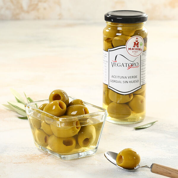 Оливки зеленые Гордаль без косточки от КуулКлевер Испания, 350 г