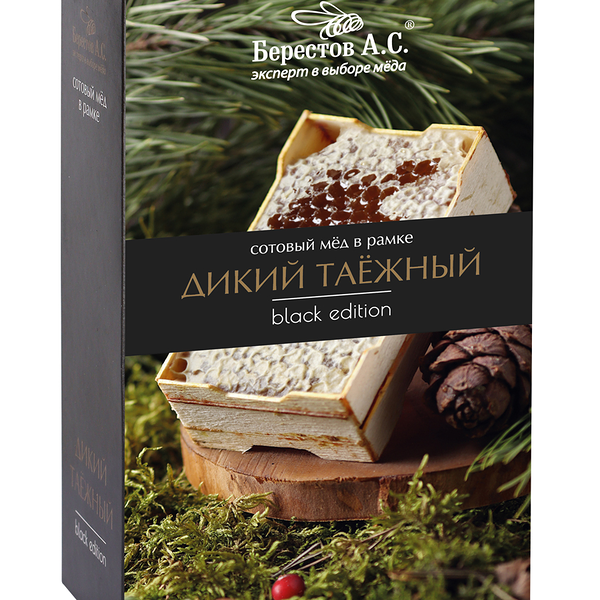 Мед Берестов А.С. Избранное натуральный сотовый таежный