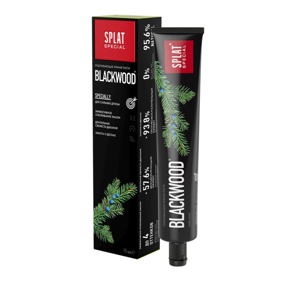 

Зубная паста Splat Special Blackwood 75 мл