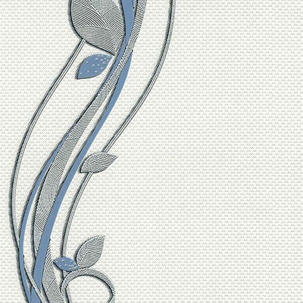 Обои MISTELO Амрита, вспененный винил на бумажной основе, голубой, 0,53х10,05м