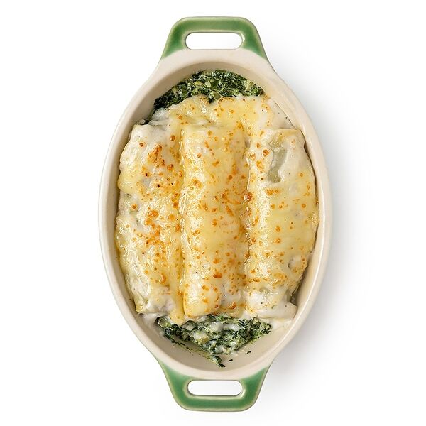 Каннелони фаршированные рикоттой и шпинатом Taste of для запекания, Почти готово 275г, Россия