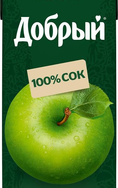 Сок Добрый яблочный 2л