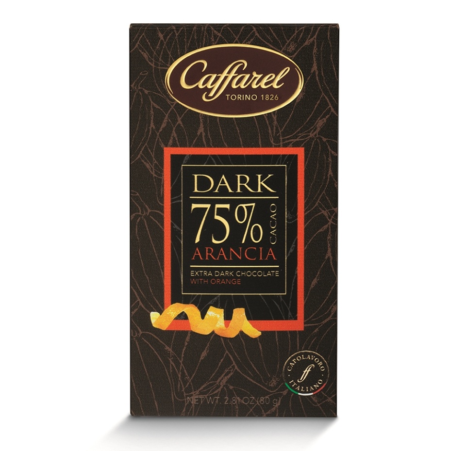 

Темный шоколад Caffarel Extra-dark orange bar 80 г