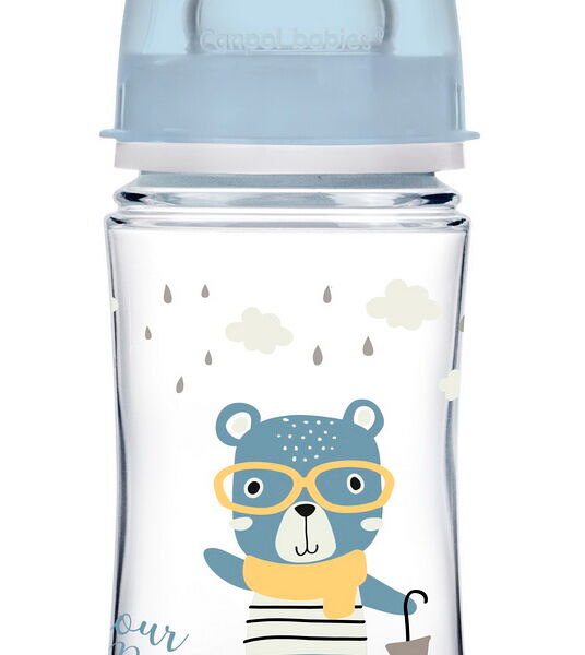 Бутылочка пластиковая антиколиковая 240мл EasyStart 