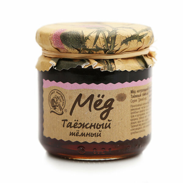 Мед Таежный темный ТМ Кедровый бор