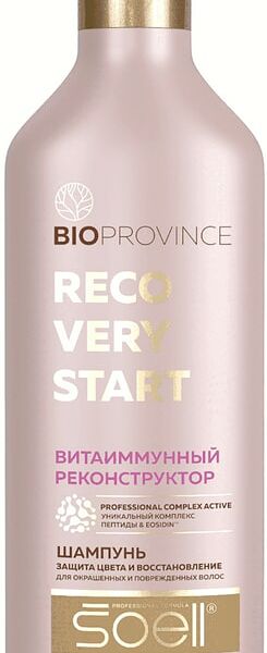 Шампунь для волос Soell Bioprovince Recovery Start Защита цвета 400мл