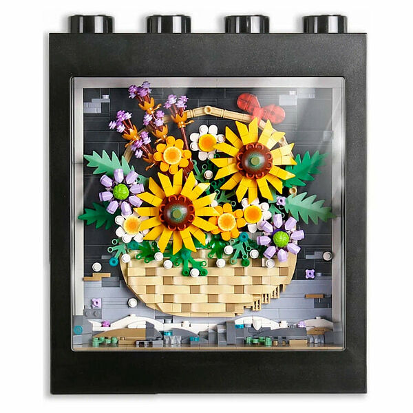 Конструктор LOZ 1905_MK Конструктор Корзина с подсолнухами