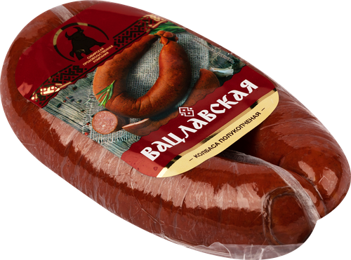 

Колбаса полукопченая Сибирская продовольственная компания Вацлавская категория Б 390 г