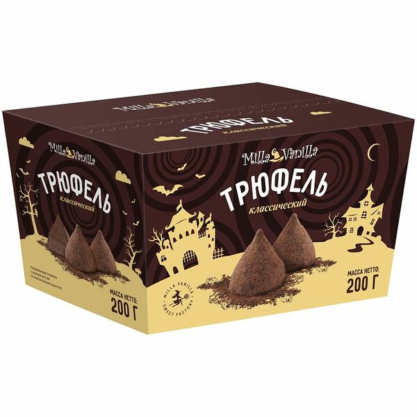 Конфеты Milla Vanilla Трюфель классический 200г