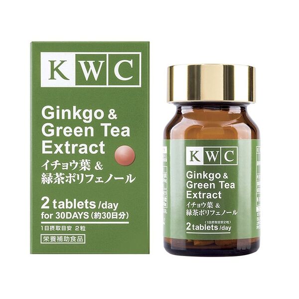 KWC Ginkgo & Green Tea Extract таблетки 60 шт
