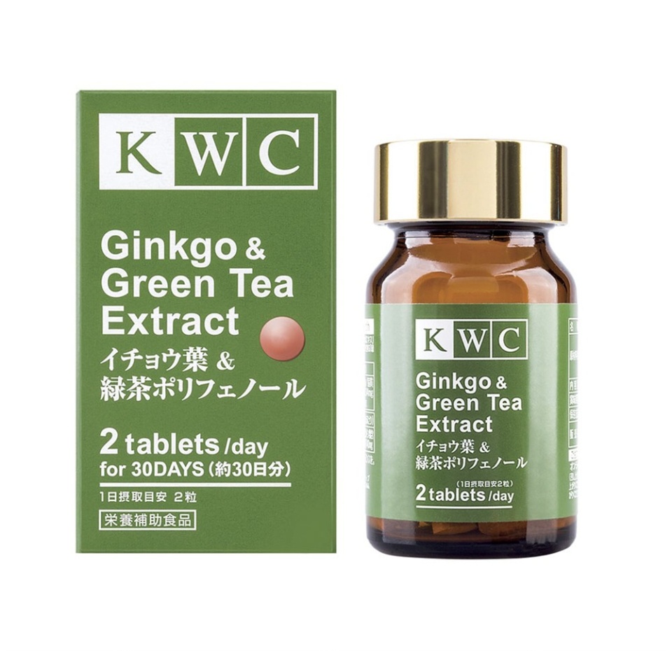 

KWC Ginkgo & Green Tea Extract таблетки 60 шт
