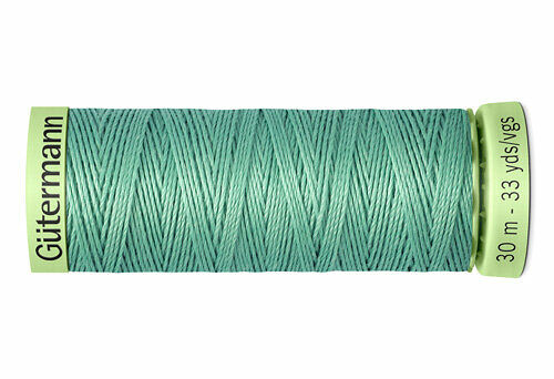 744506 Нить Top Stitch для отстрочки, 30м, 100% п/э Gutermann(100 пастельно серо-зеленый)