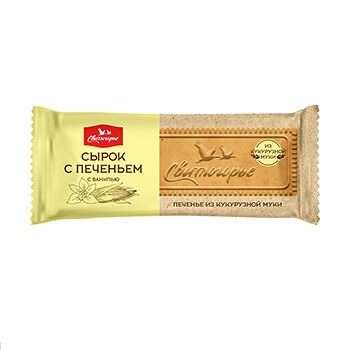 Сырок творожный Свитлогорье глазированный с ванилью и печеньем 23%