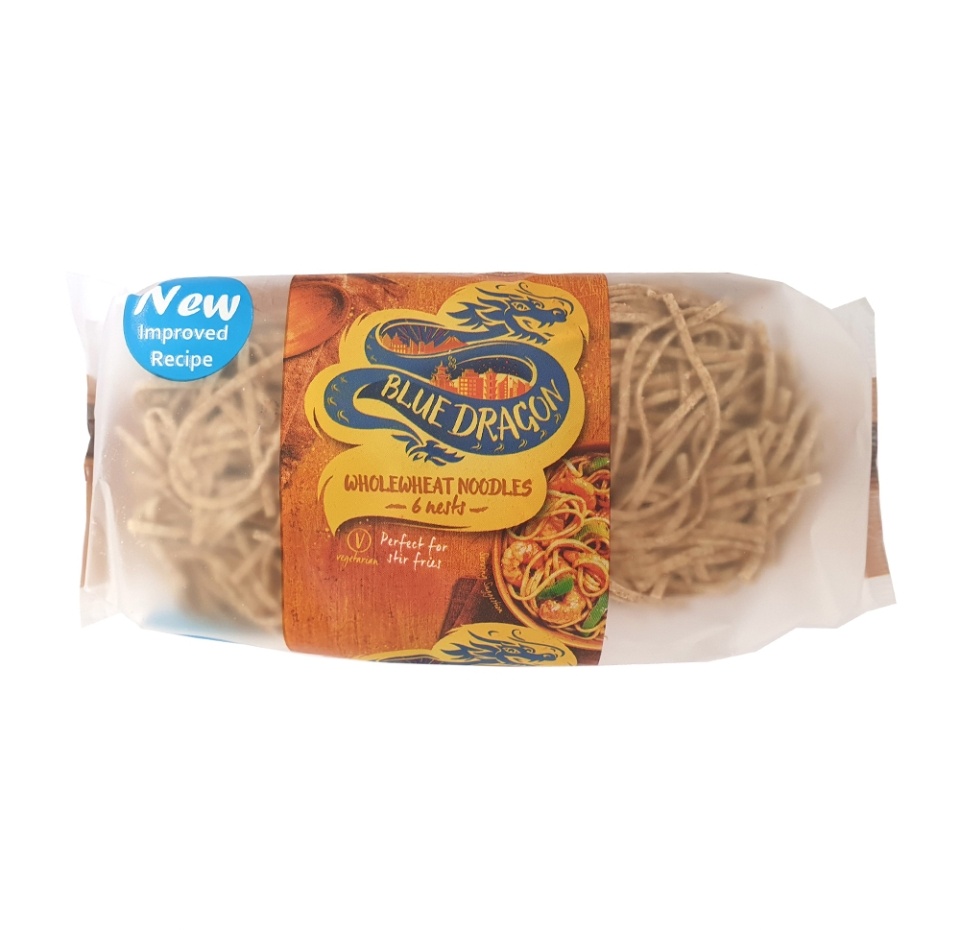 

Лапша из цельнозерновой муки, Blue Dragon, 300 г, Великобритания