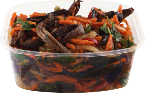 

Салат корейский острый из баклажанов вес до 200 г