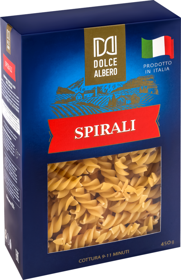 

Макароны Dolce Albero Spirali спиральки 450 г
