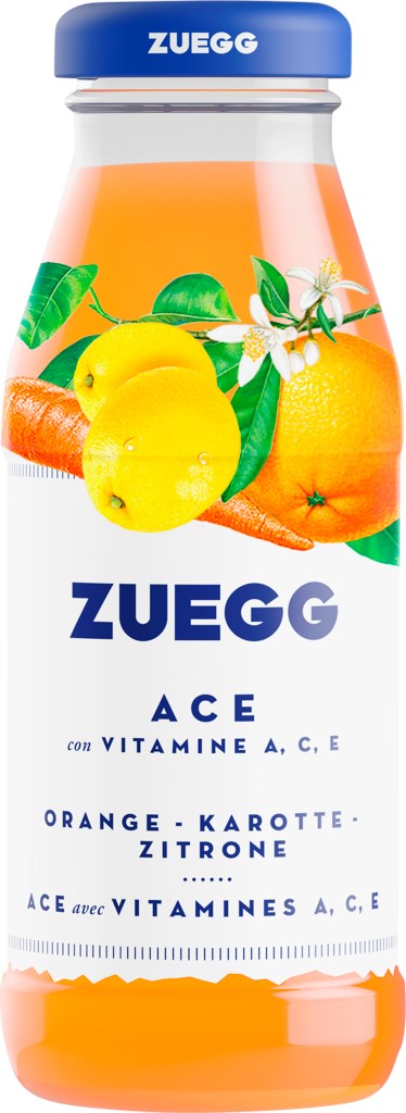 

Напиток сокосодержащий Zuegg Ace Апельсин, морковь, лимон 200 мл
