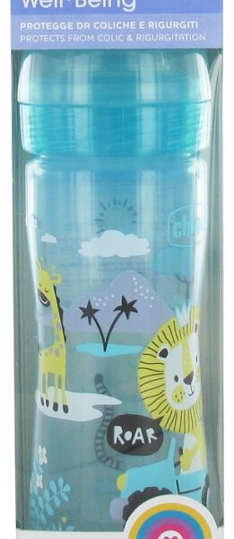 Бутылочка Well-Being Boy, 2 мес+, 250 мл., с силиконовой соской, средний поток, 340728584