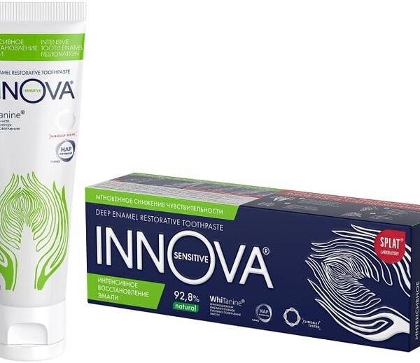 Зубная паста Innova Sensitive Интенсивное восстановление эмали 75мл