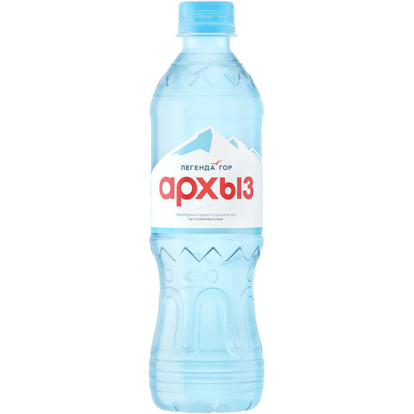 Легенда гор Архыз Вода минеральная столовая питьевая негазир.500мл
