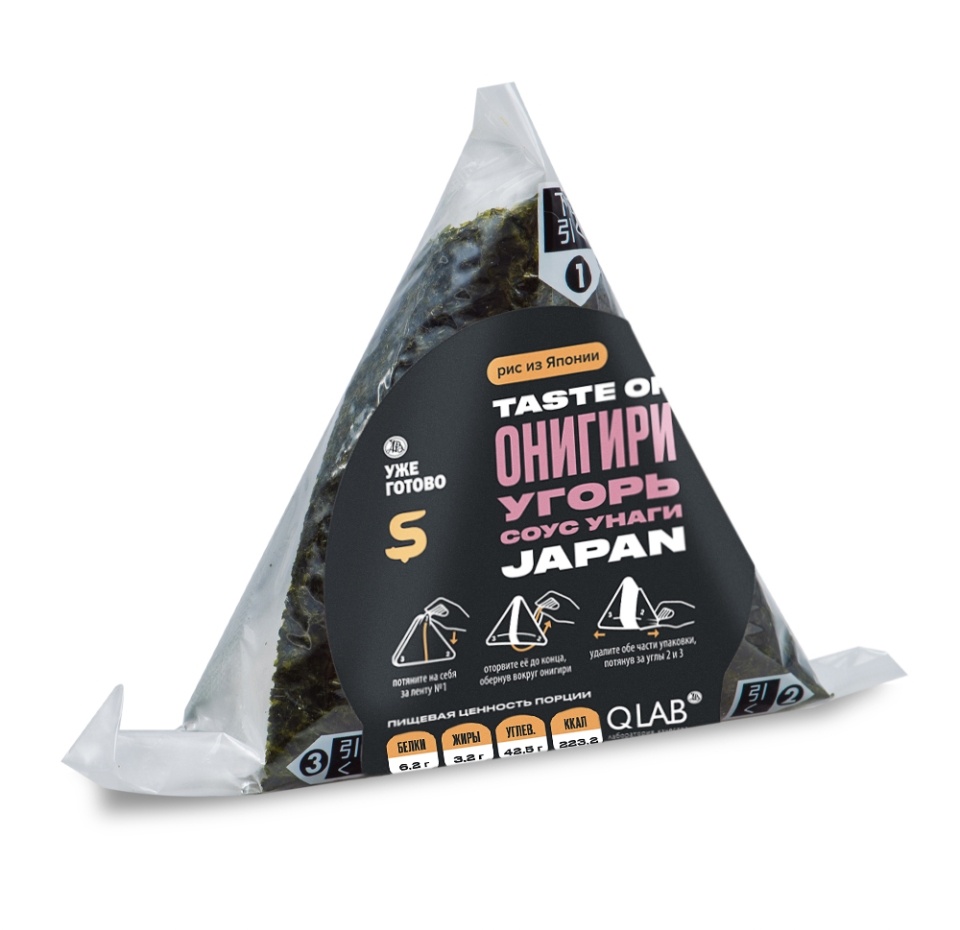 

Онигири Уже Готово Taste Of с угрем 110 г