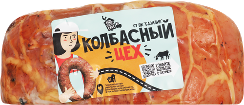 

Буженина запеченная из индейки ПК БАЗИЛИК Плетенка, весовая