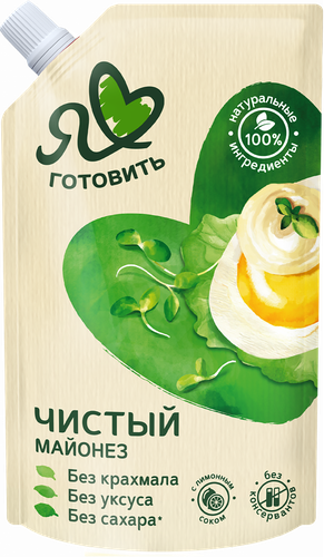 

Майонез Я люблю готовить Чистый 67% 350 мл