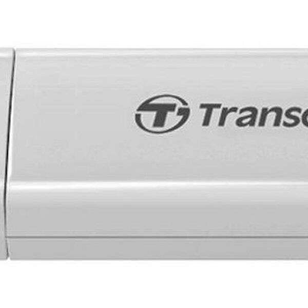 Флеш-память Transcend JetFlash 370, 64Gb, USB 2.0, бел, TS64GJF370