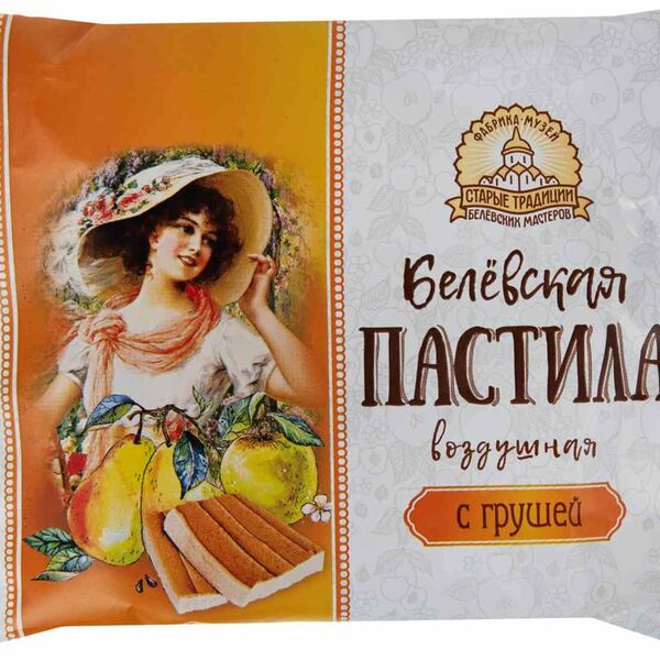 Пастила воздушная Старые традиции с грушей