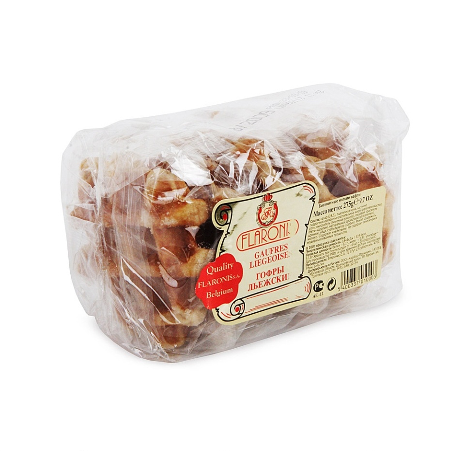 

Гофры Flaronis льежские 275 г